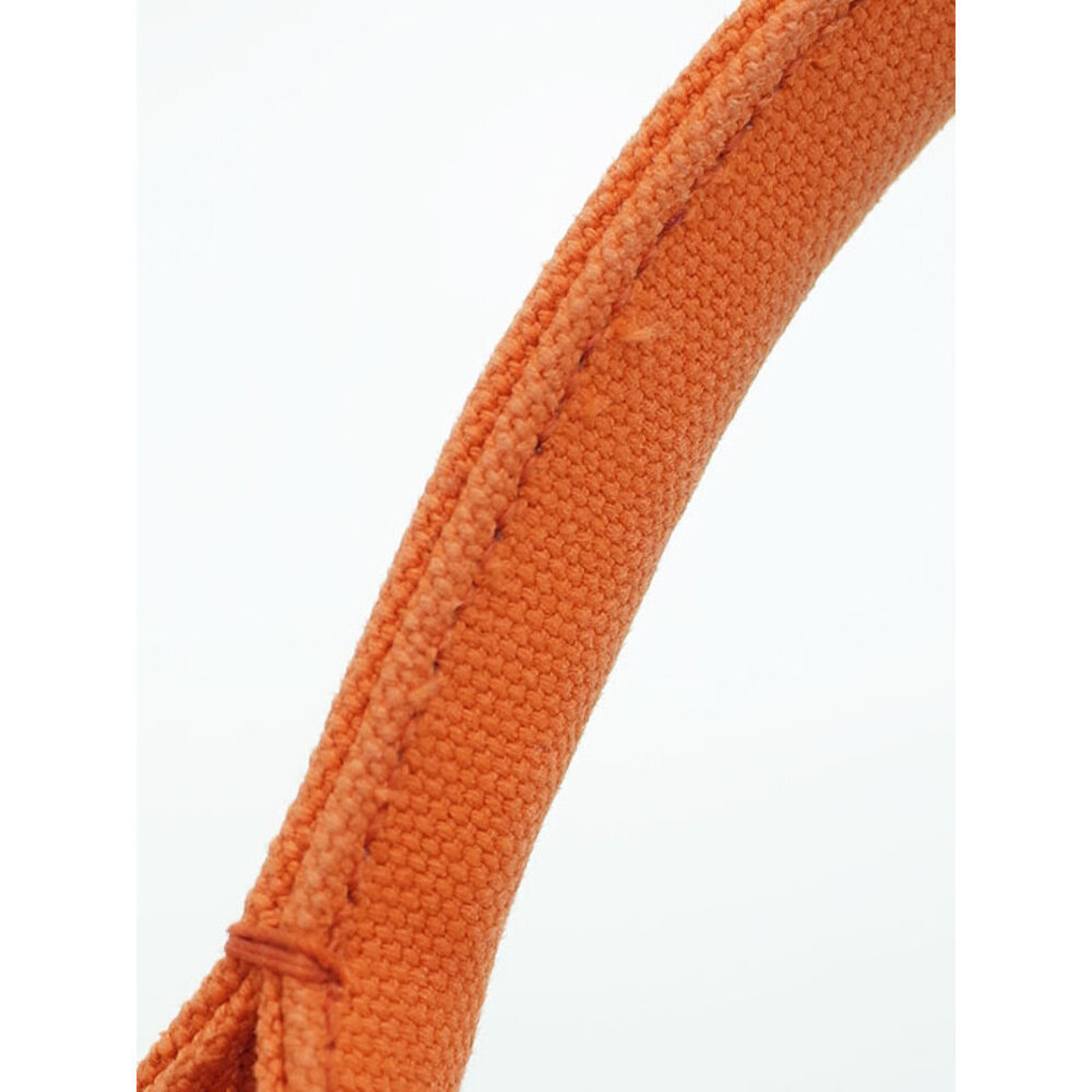 Prada Canapa 2way Tote Bag Canvas Orange - Picture 4 of 9
